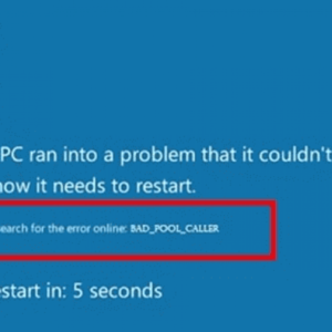 Bad Pool Caller error in Windows 10