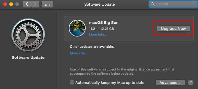 Software update