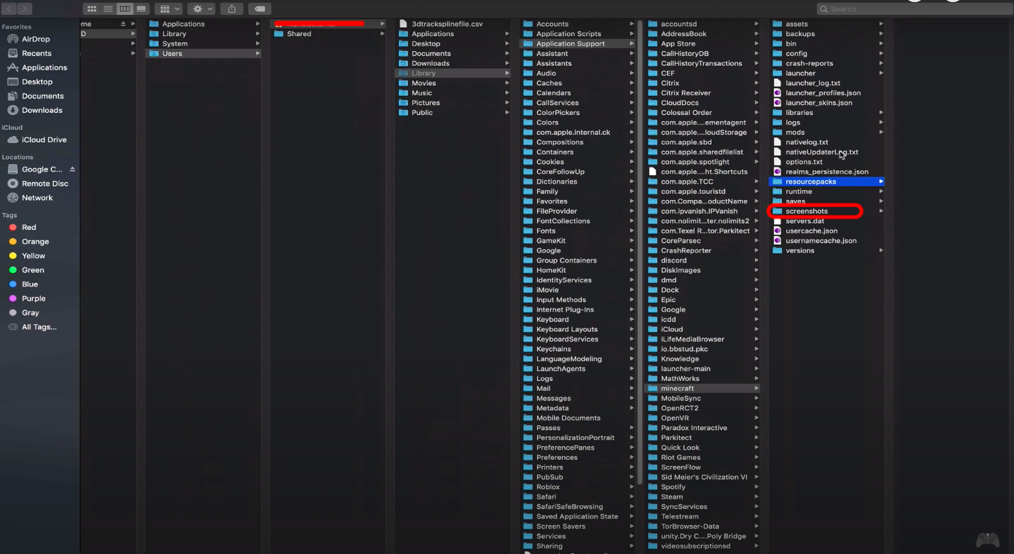 Screenshot Folder