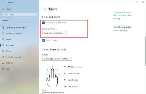 Synaptics Touchpad