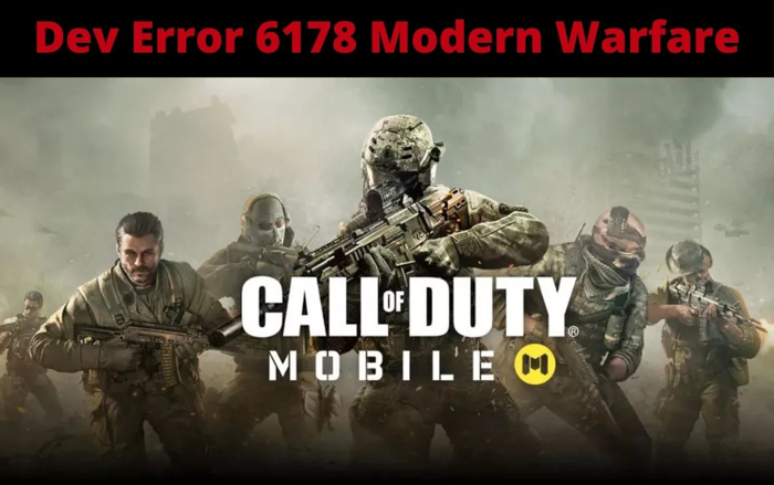 Dev Error 6178 Modern Warfare